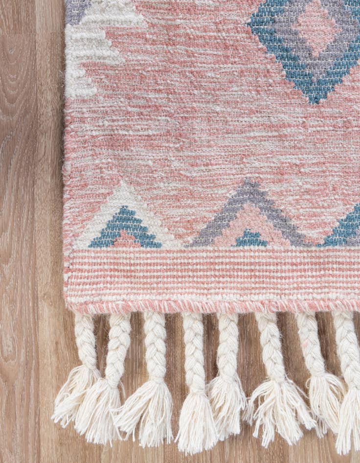 Detail image of  2' 2 x 8' 2  Hand Woven Arizona Wool Runner Rug