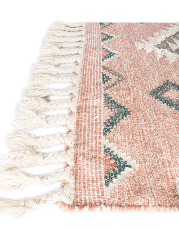 Detail image of  2' 2 x 8' 2  Hand Woven Arizona Wool Runner Rug