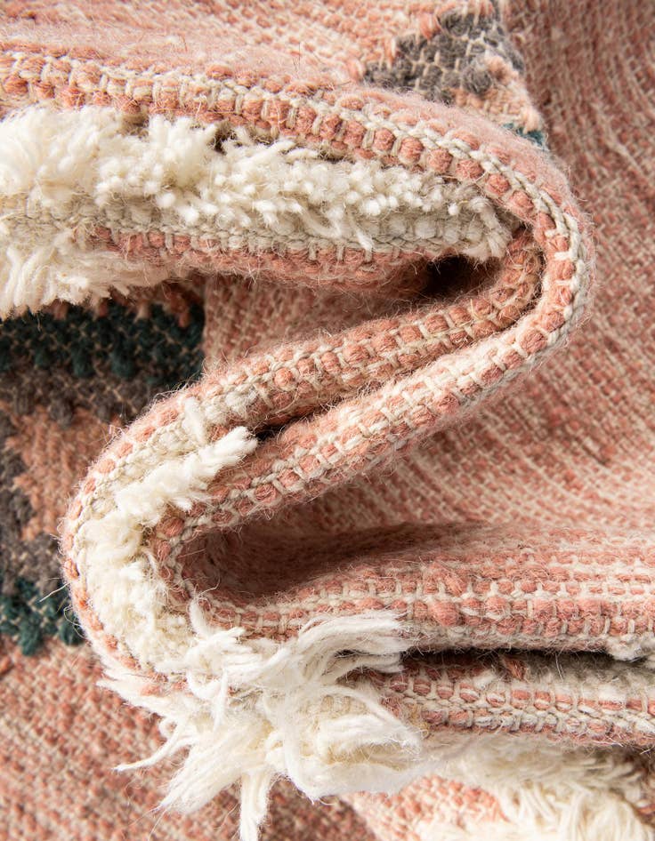Detail image of  2' 2 x 8' 2  Hand Woven Arizona Wool Runner Rug