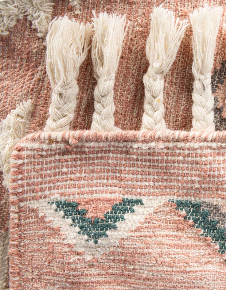 Detail image of  2' 2 x 8' 2  Hand Woven Arizona Wool Runner Rug