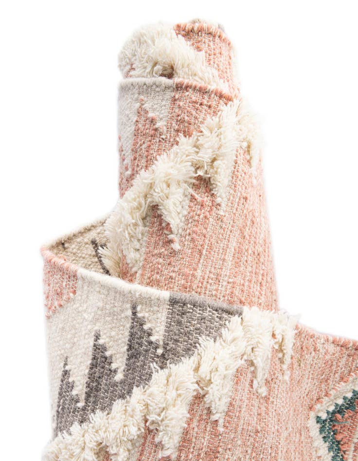 Detail image of  2' 2 x 8' 2  Hand Woven Arizona Wool Runner Rug