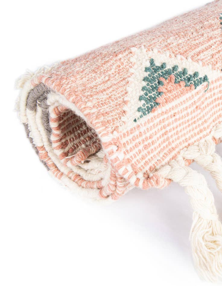 Detail image of  2' 2 x 8' 2  Hand Woven Arizona Wool Runner Rug