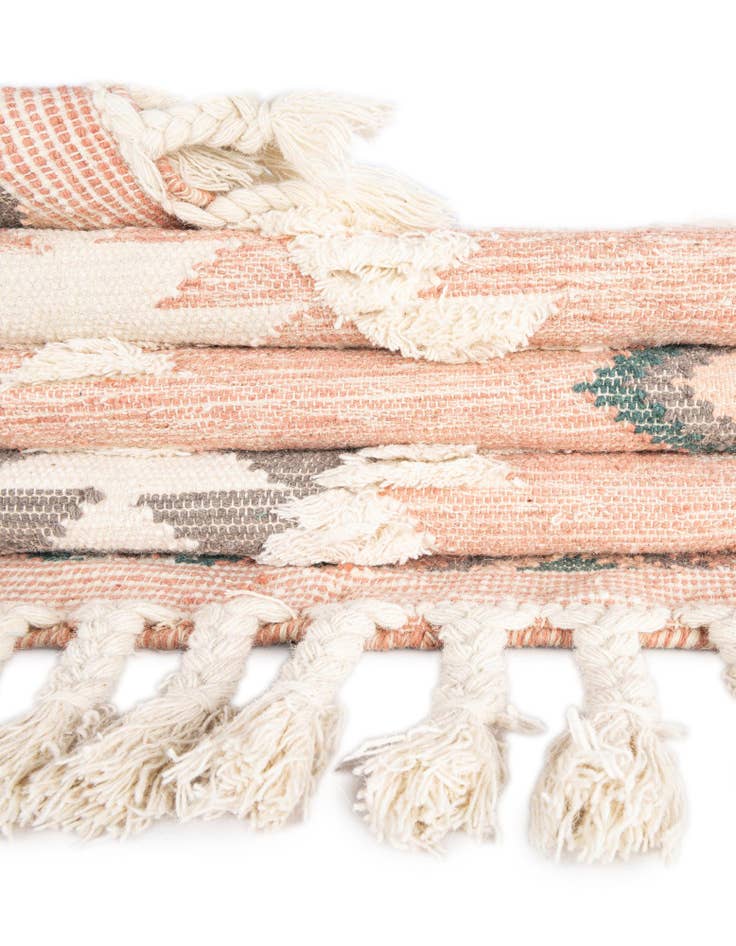 Detail image of  2' 2 x 8' 2  Hand Woven Arizona Wool Runner Rug