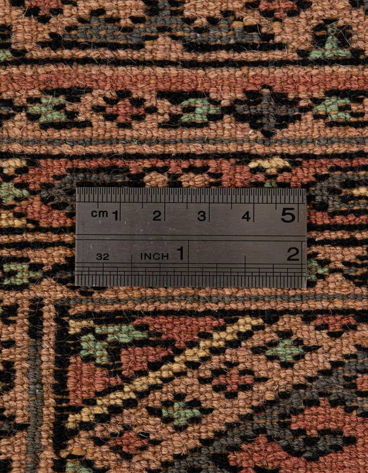 Detail image of  2' 1 x 6' 5  Hand Knotted Bokhara Oriental Wool Runner Rug