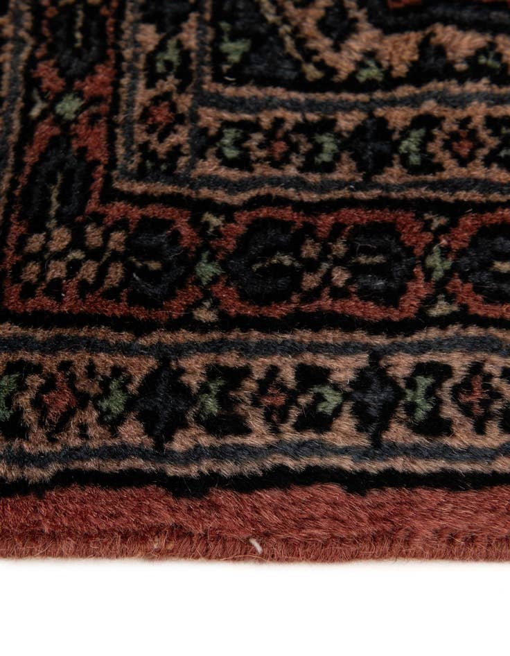 Detail image of  2' 1 x 6' 5  Hand Knotted Bokhara Oriental Wool Runner Rug