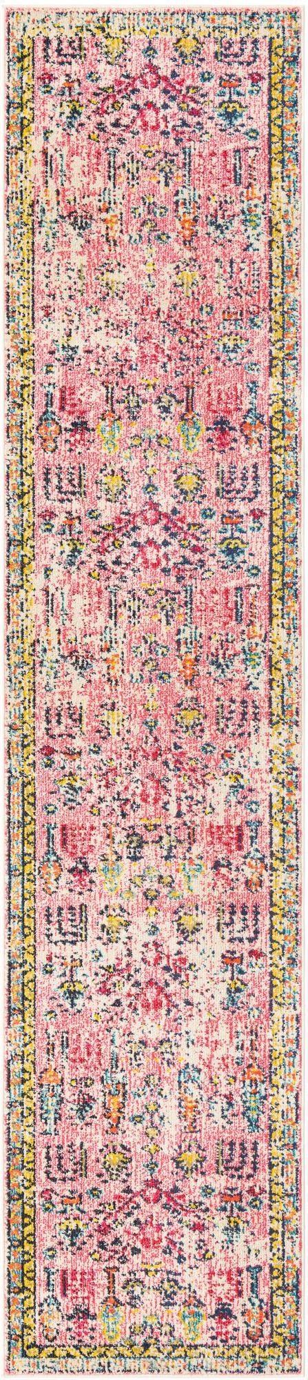  2' 7 x 12'  Washable El Paso Runner Rug