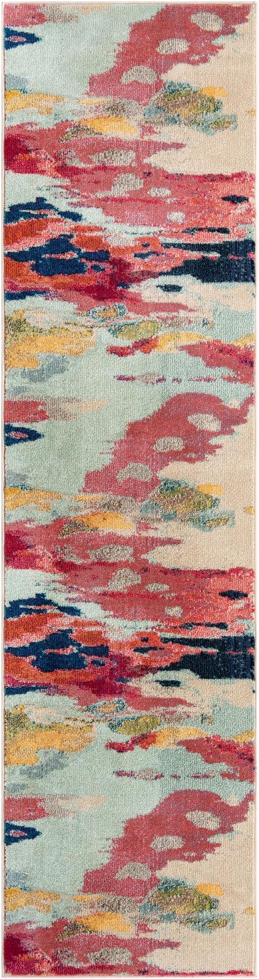  2' x 8'  Washable Hyacinth Runner Rug