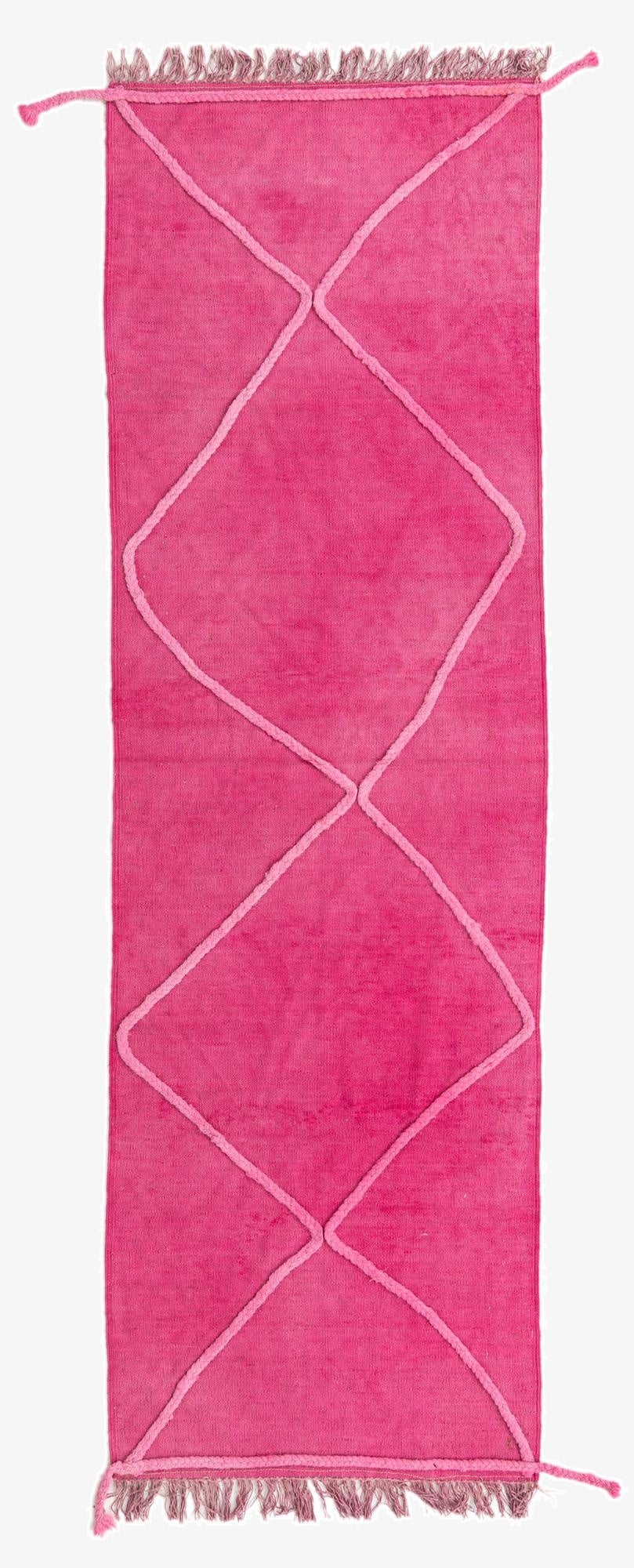  2' 6 x 8'  Hand Woven Kilim Modern Wool Runner Rug