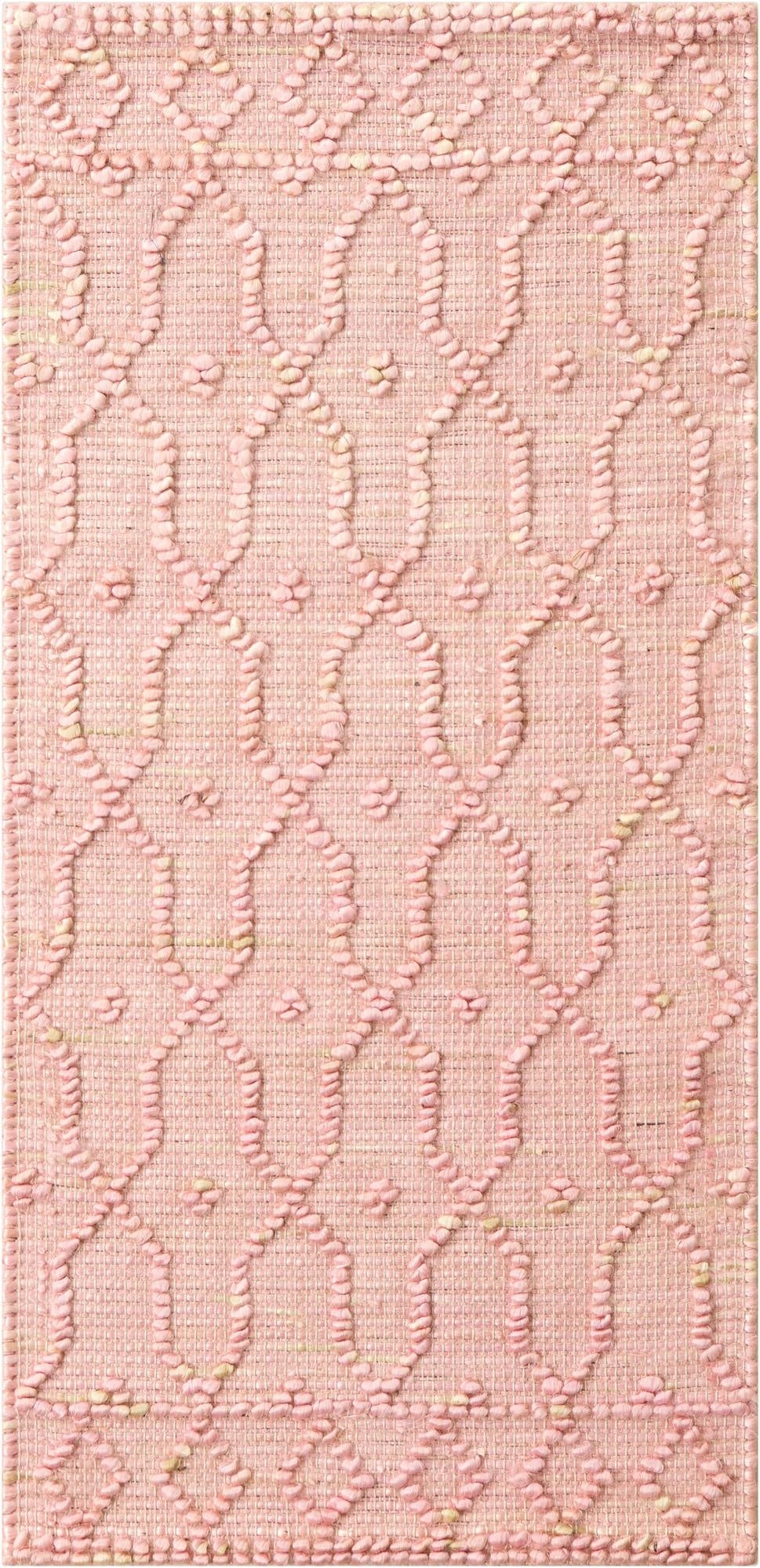  2' x 4' 1  Hand Woven Larsa Jute Runner Rug