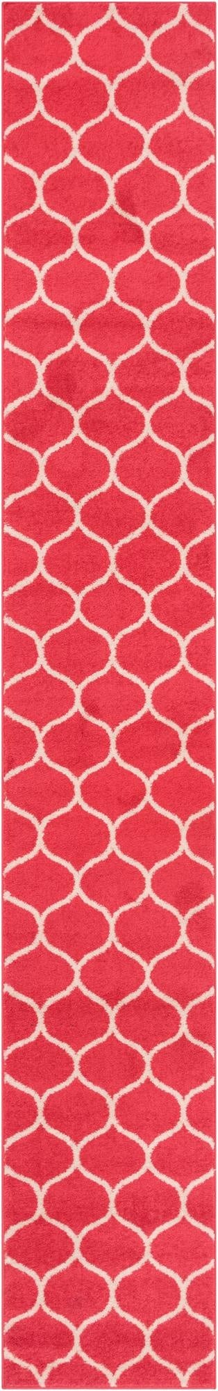  2' x 13' Lattice Frieze Runner Rug
