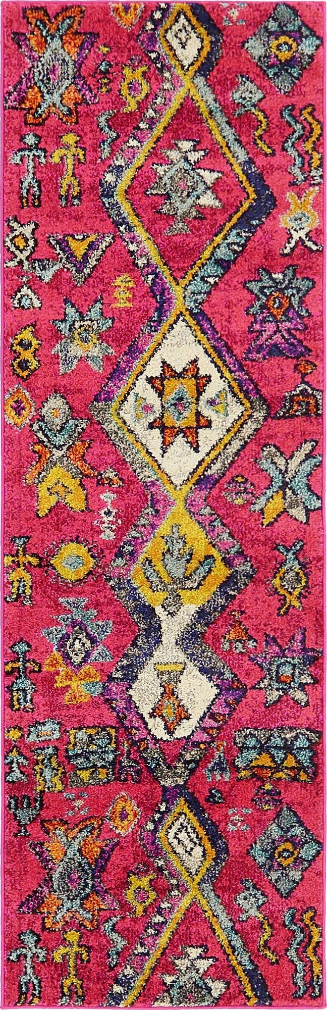  2' 2 x 6' 9  Washable Mesa Runner Rug