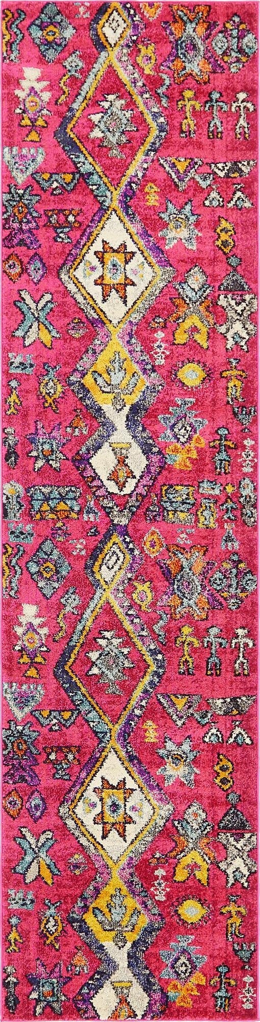  2' 7 x 10'  Washable Mesa Runner Rug