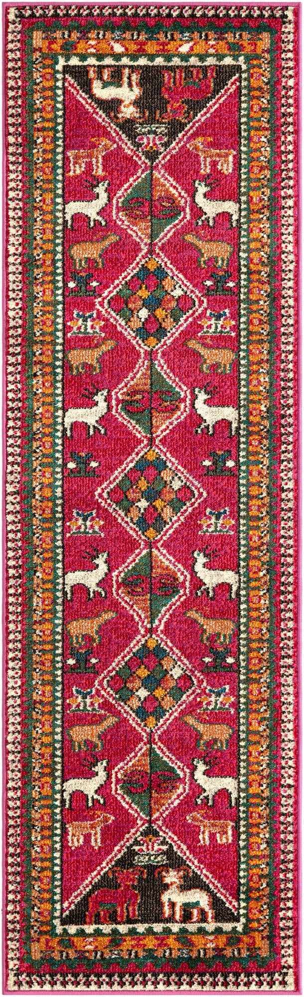  2' 2 x 6' 9  Washable Mesa Runner Rug