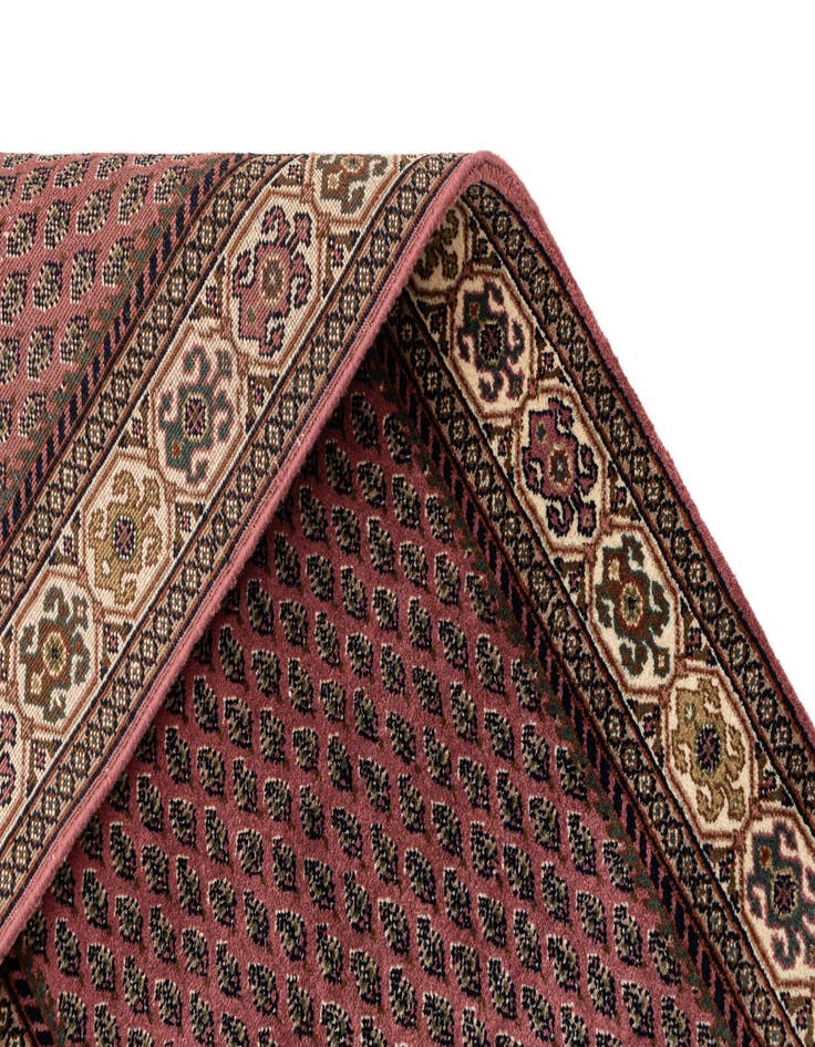 Detail image of  2' 7 x 10'  Hand Knotted Mir Wool Runner Rug