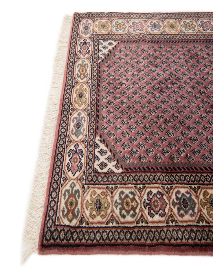Detail image of  2' 8 x 11' 3  Hand Knotted Mir Wool Runner Rug