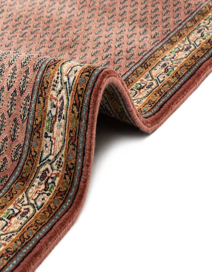 Detail image of  3' x 9' 9  Hand Knotted Mir Wool Runner Rug