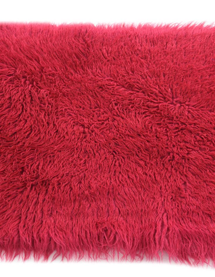 Detail image of  2' 3 x 4' 8  Hand Knotted Moroccan Wool Runner Rug