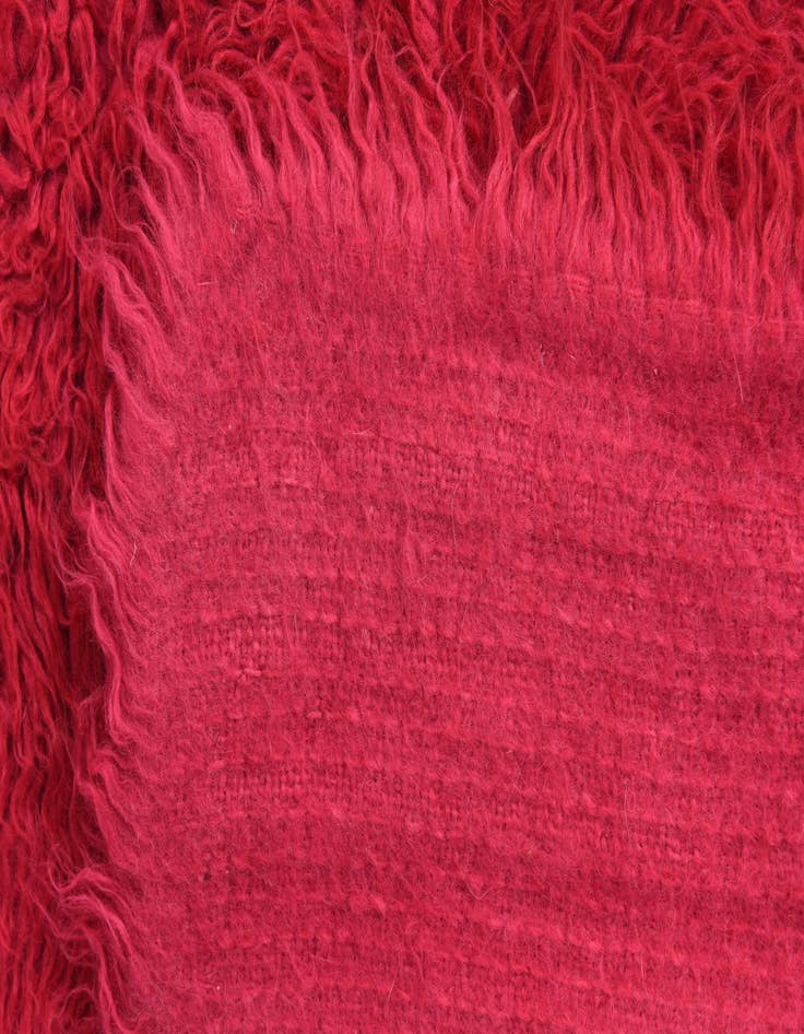 Detail image of  2' 3 x 4' 8  Hand Knotted Moroccan Wool Runner Rug