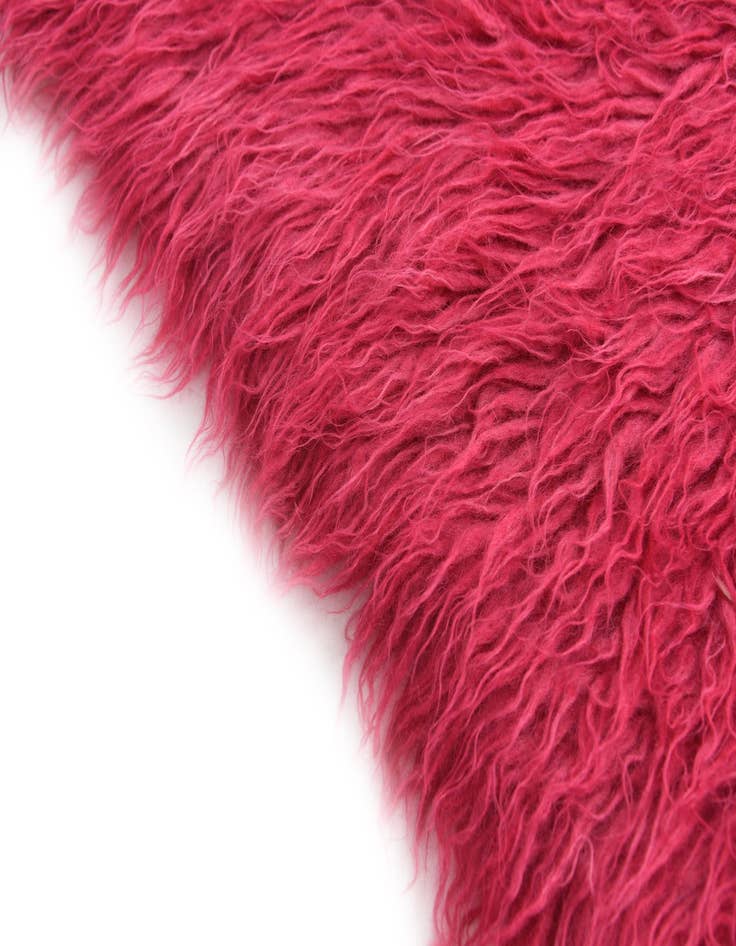 Detail image of  2' 2 x 4' 3  Hand Knotted Moroccan Wool Runner Rug