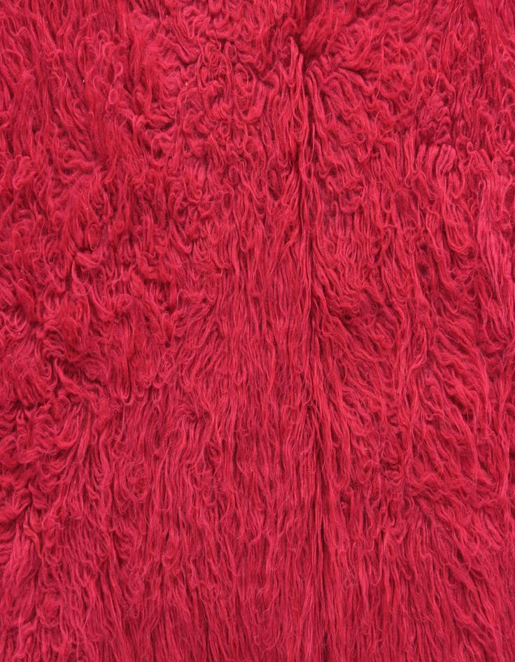 Detail image of  2' 3 x 4' 6  Hand Knotted Moroccan Wool Runner Rug