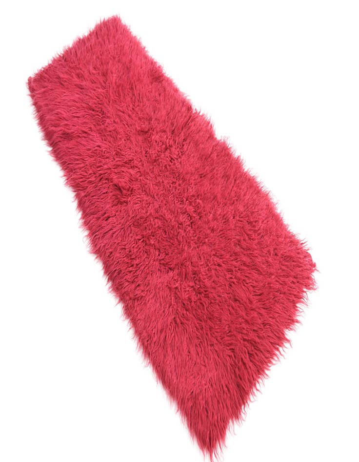 Detail image of  2' x 4' 5  Hand Knotted Moroccan Wool Runner Rug