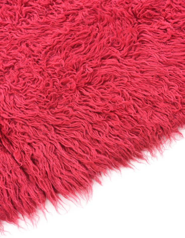 Detail image of  2' x 4' 5  Hand Knotted Moroccan Wool Runner Rug