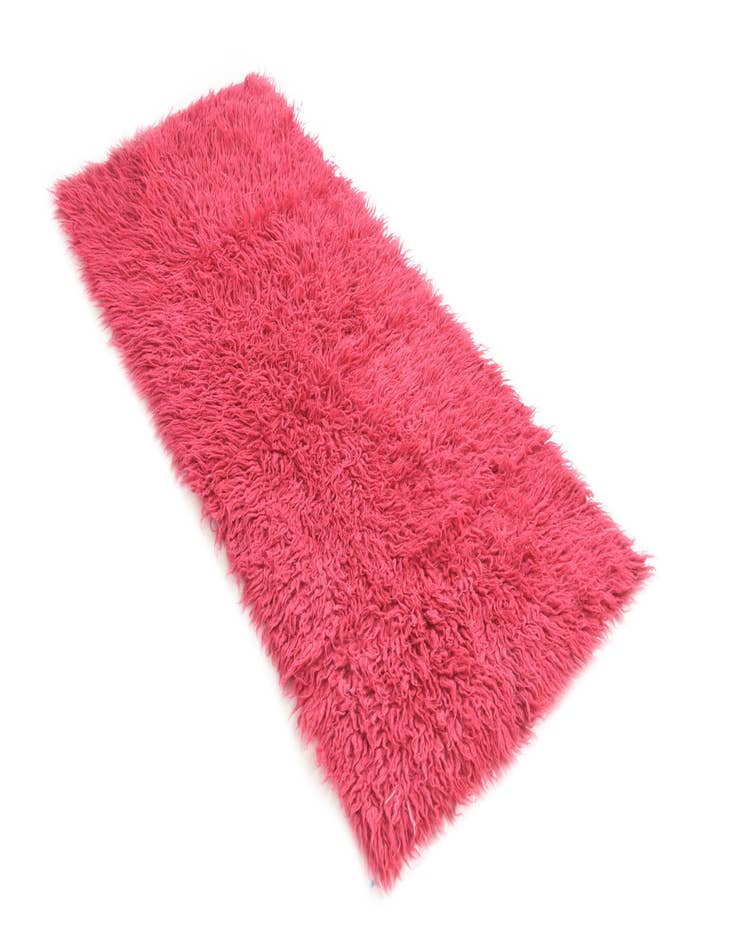 Detail image of  2' 9 x 5' 10  Hand Knotted Moroccan Wool Runner Rug