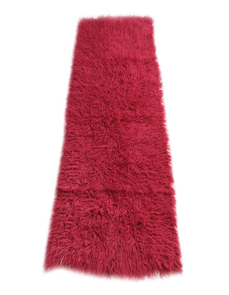 Detail image of  2' 9 x 5' 10  Hand Knotted Moroccan Wool Runner Rug