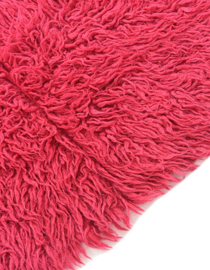 Detail image of  2' 9 x 5' 10  Hand Knotted Moroccan Wool Runner Rug