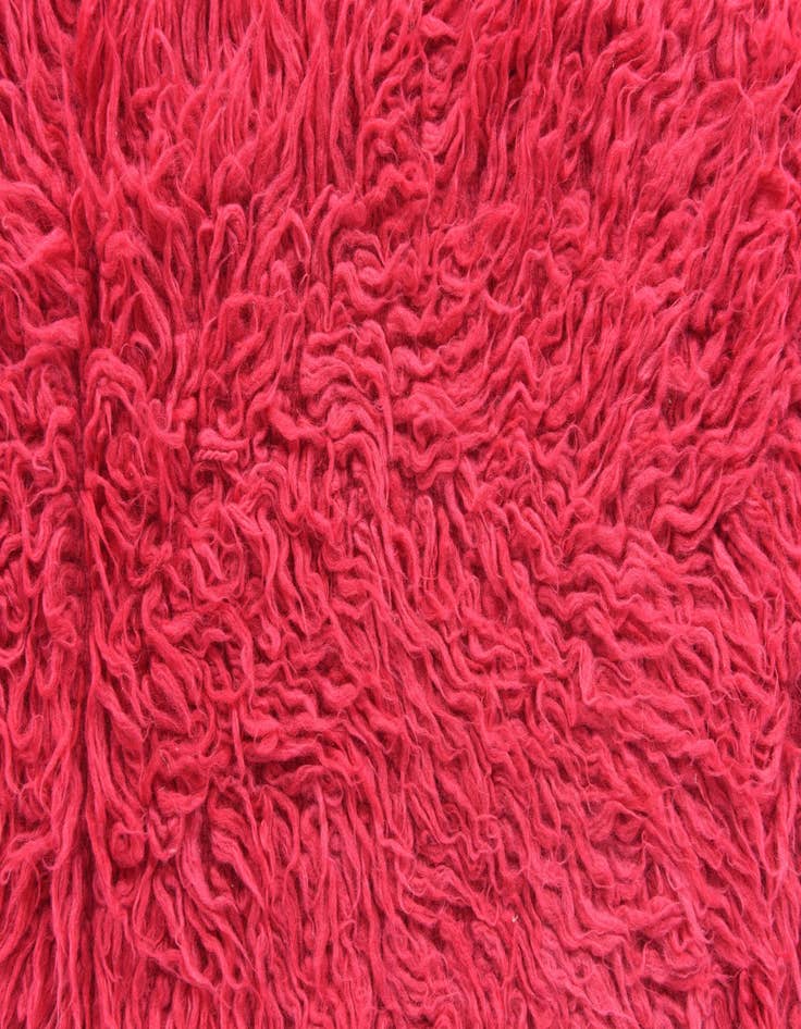 Detail image of  2' 9 x 5' 10  Hand Knotted Moroccan Wool Runner Rug