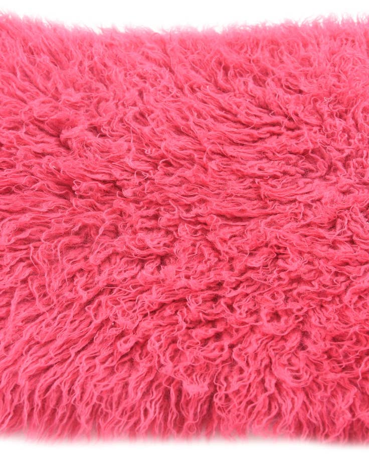 Detail image of  2' 6 x 4' 6  Hand Knotted Moroccan Wool Runner Rug