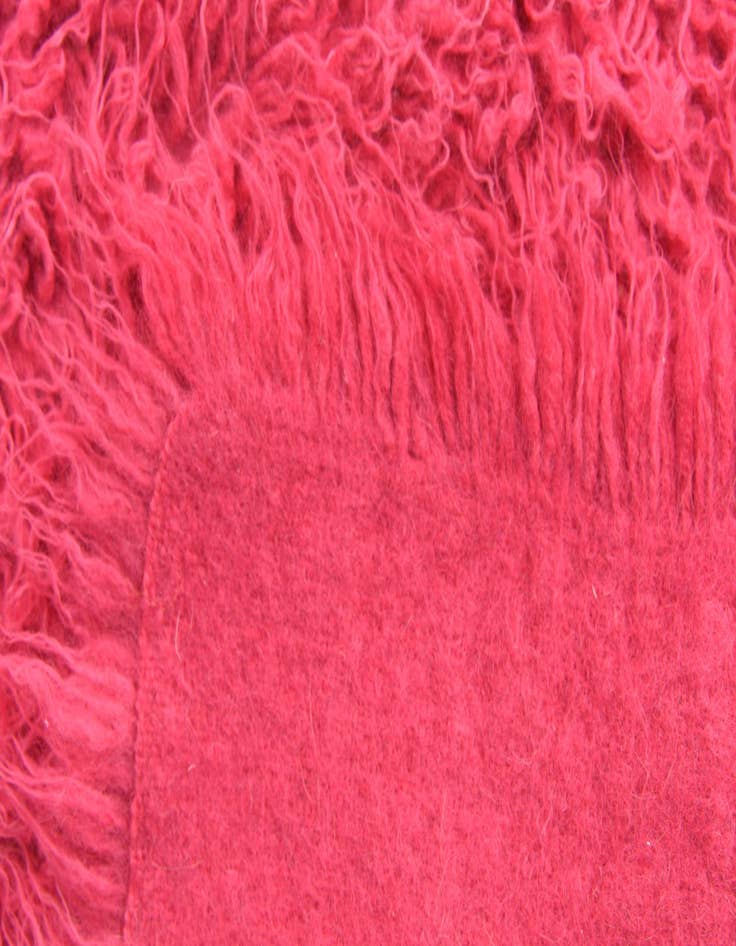 Detail image of  2' 6 x 4' 6  Hand Knotted Moroccan Wool Runner Rug