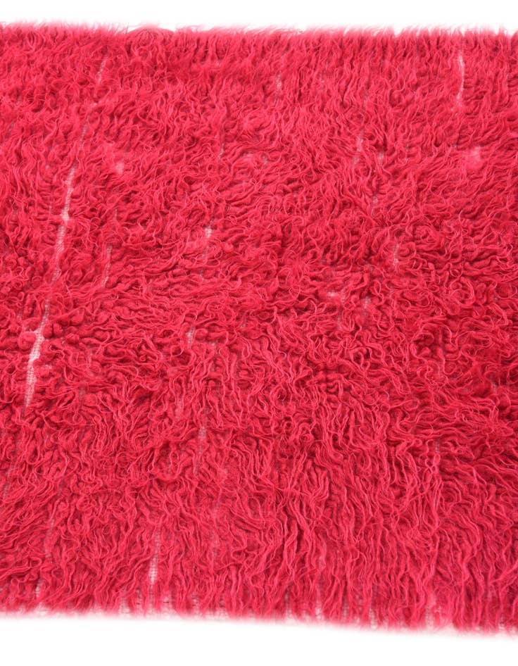 Detail image of  2' 3 x 4' 3  Hand Knotted Moroccan Wool Runner Rug