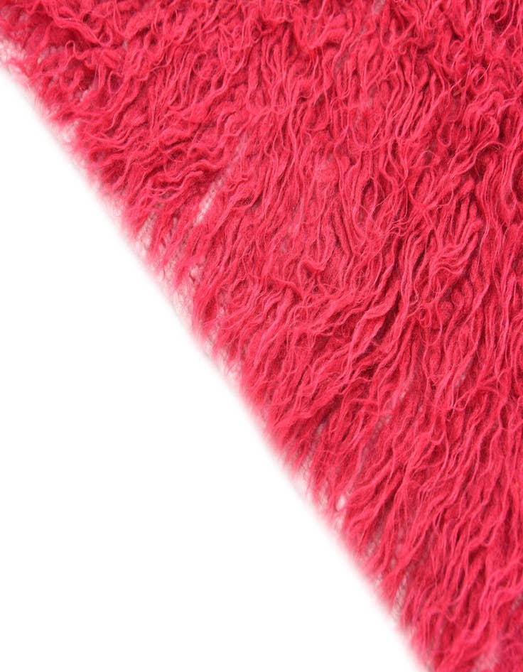 Detail image of  2' 3 x 4' 3  Hand Knotted Moroccan Wool Runner Rug