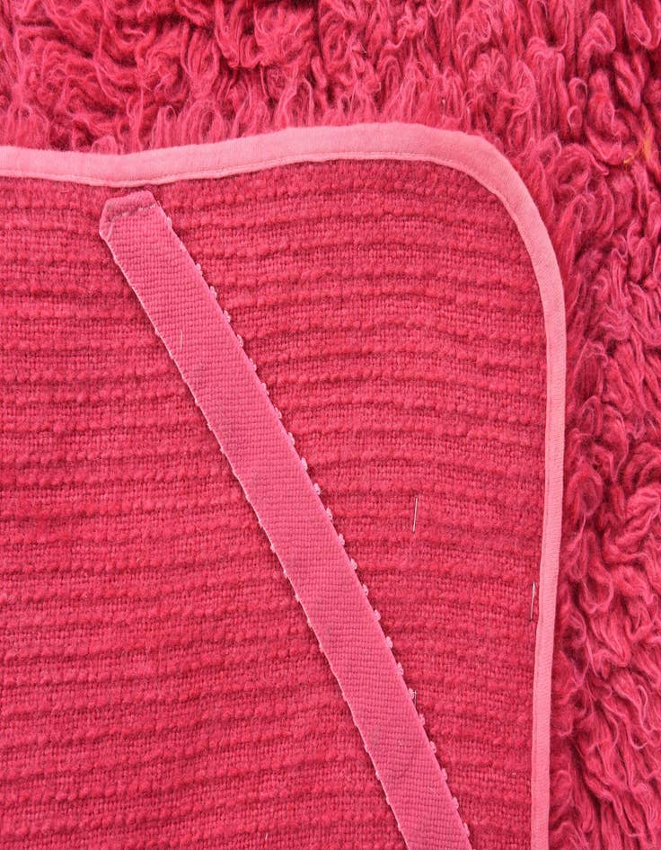 Detail image of  3' 1 x 6'  Hand Knotted Moroccan Wool Runner Rug