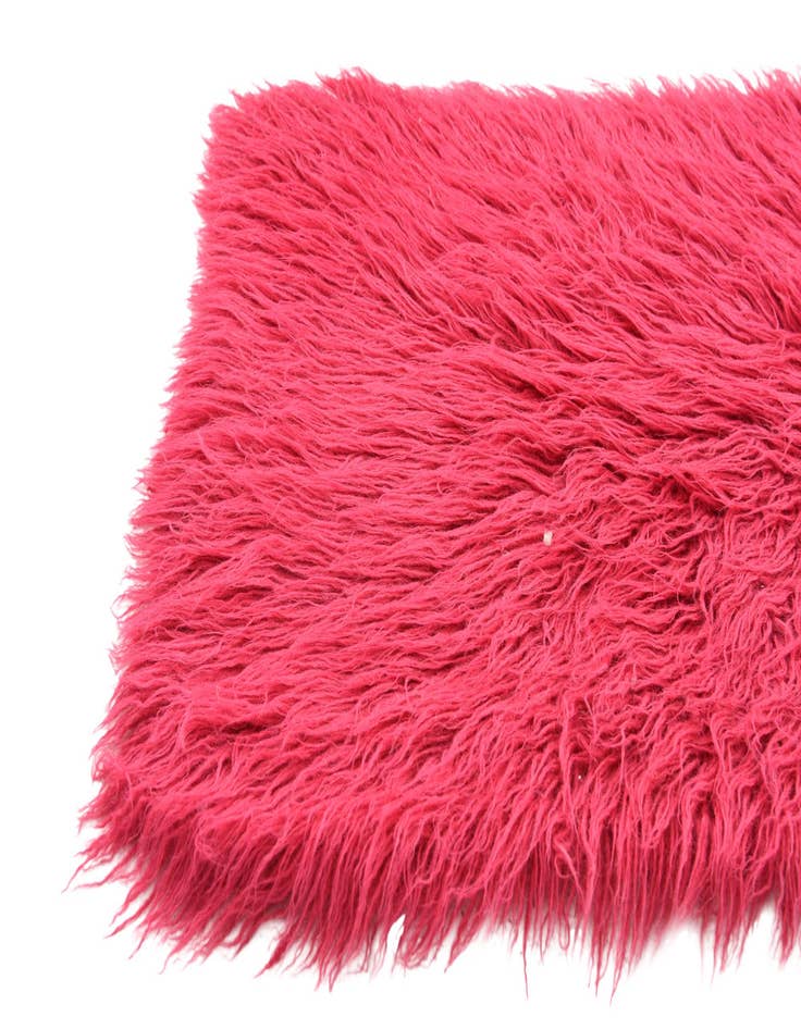 Detail image of  2' x 5'  Hand Knotted Moroccan Wool Runner Rug