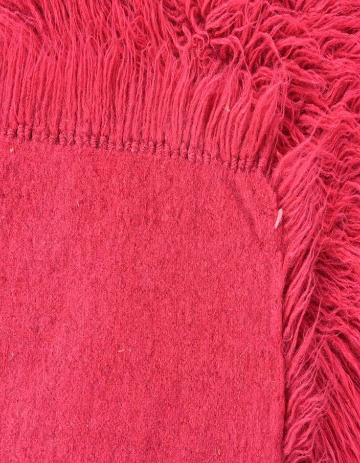 Detail image of  2' x 5'  Hand Knotted Moroccan Wool Runner Rug