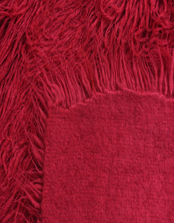 Detail image of  2' 3 x 5' 10  Hand Knotted Moroccan Wool Runner Rug