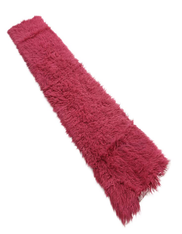 Detail image of  2' 5 x 11' 3  Hand Knotted Moroccan Wool Runner Rug