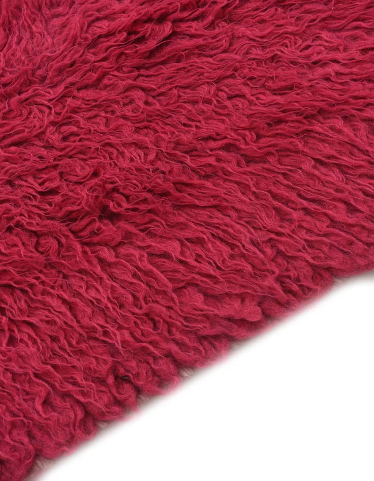 Detail image of  2' 3 x 4' 5  Hand Knotted Moroccan Wool Runner Rug