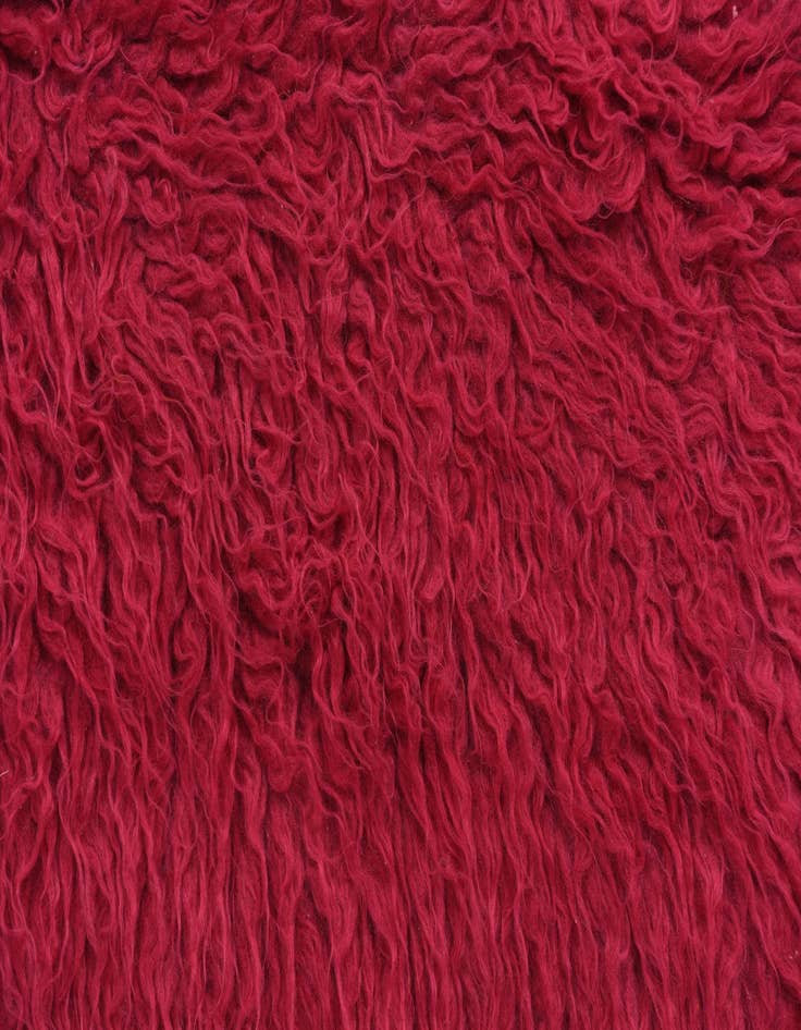 Detail image of  2' 3 x 4' 5  Hand Knotted Moroccan Wool Runner Rug