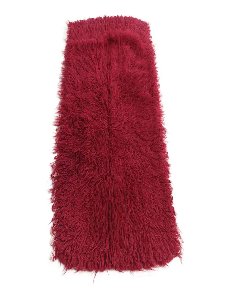 Detail image of  2' 6 x 4' 8  Hand Knotted Moroccan Wool Runner Rug