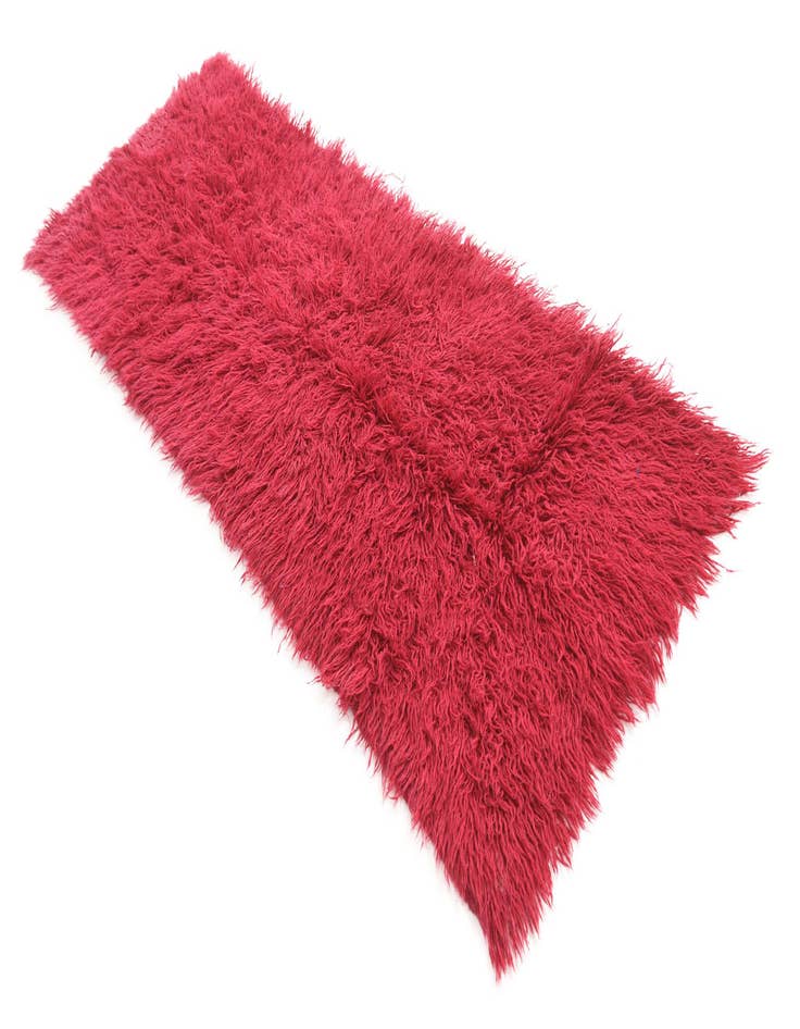 Detail image of  2' 5 x 7' 1  Hand Knotted Moroccan Wool Runner Rug