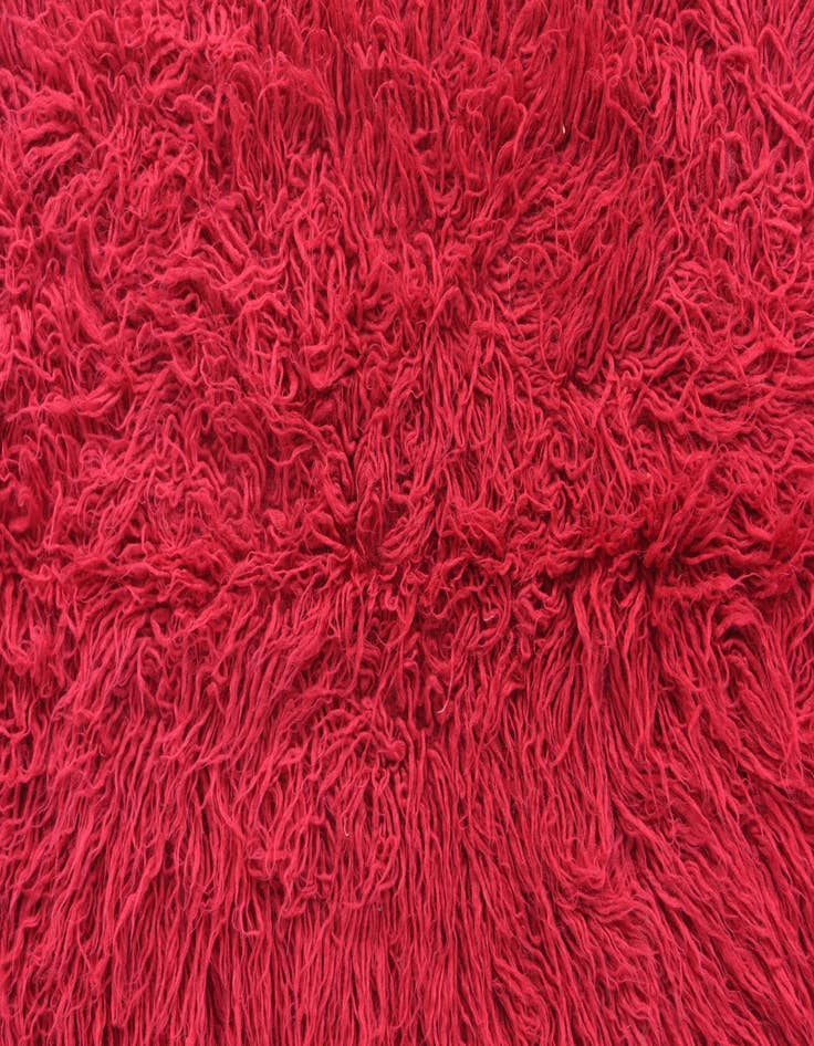 Detail image of  2' 5 x 7' 1  Hand Knotted Moroccan Wool Runner Rug