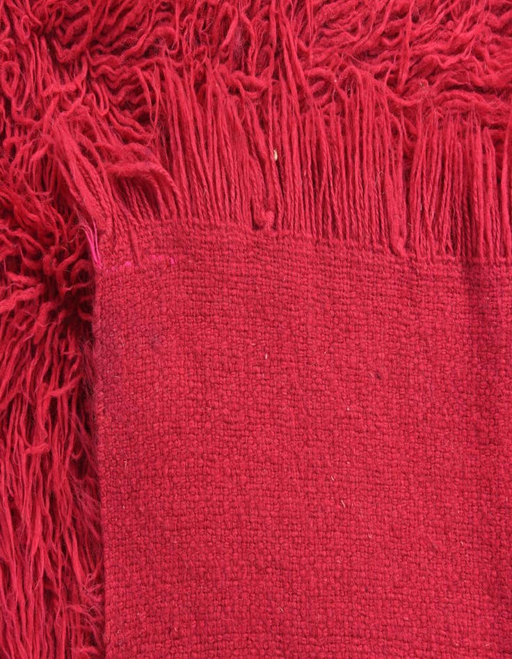 Detail image of  2' 5 x 7' 1  Hand Knotted Moroccan Wool Runner Rug