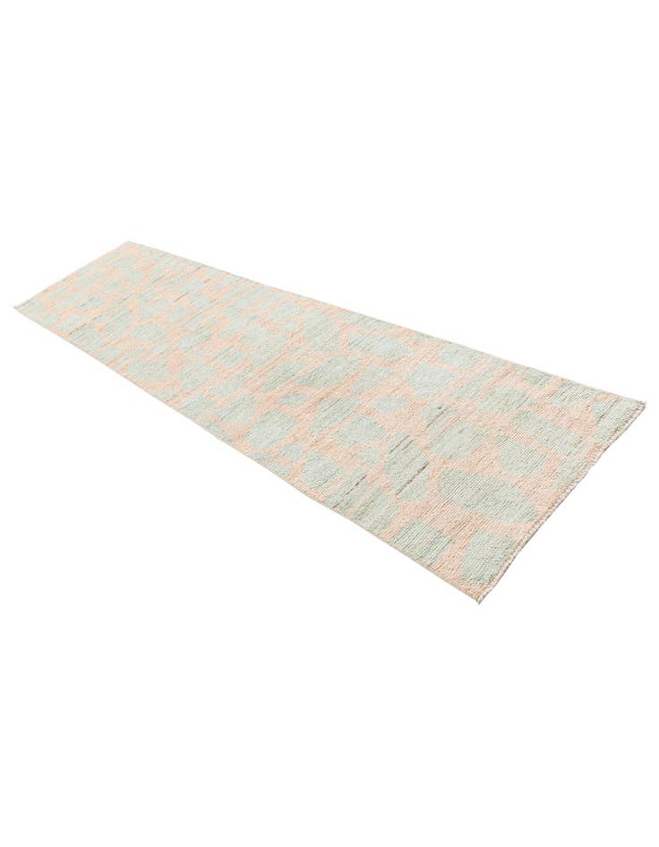 Detail image of  2' 6 x 9' 10  Hand Knotted Moroccan Wool Runner Rug