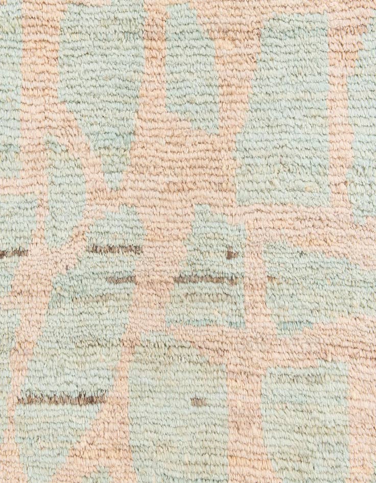 Detail image of  2' 6 x 9' 10  Hand Knotted Moroccan Wool Runner Rug