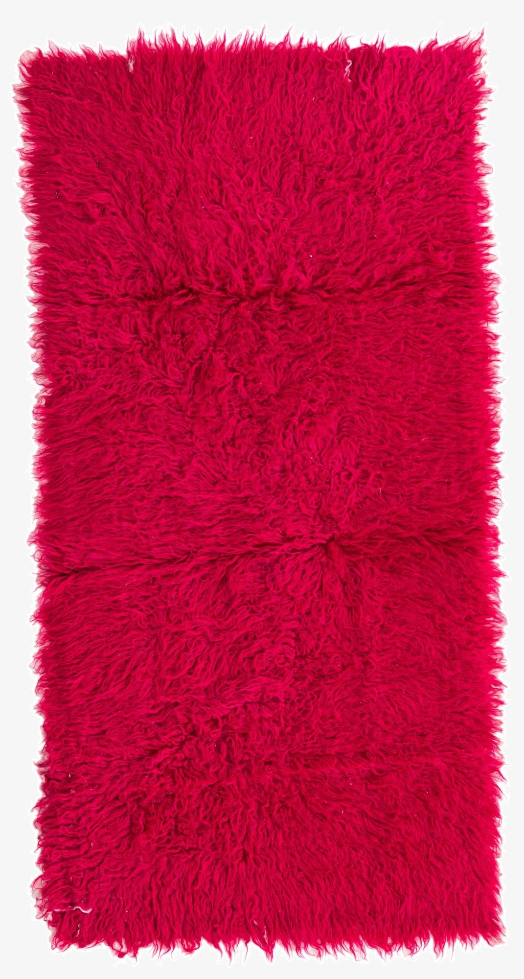  2' 3 x 4' 6  Hand Knotted Moroccan Wool Runner Rug