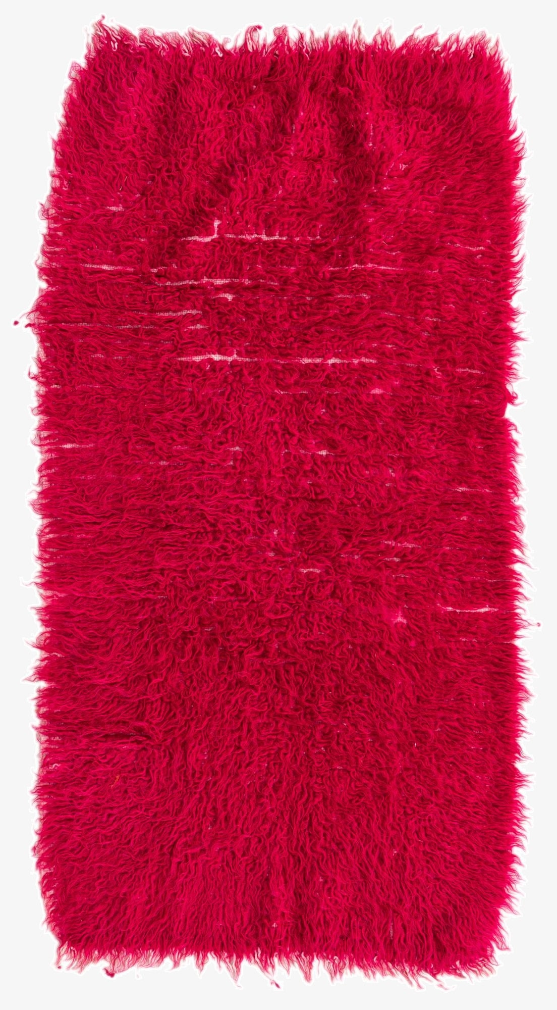  2' 3 x 4' 3  Hand Knotted Moroccan Wool Runner Rug