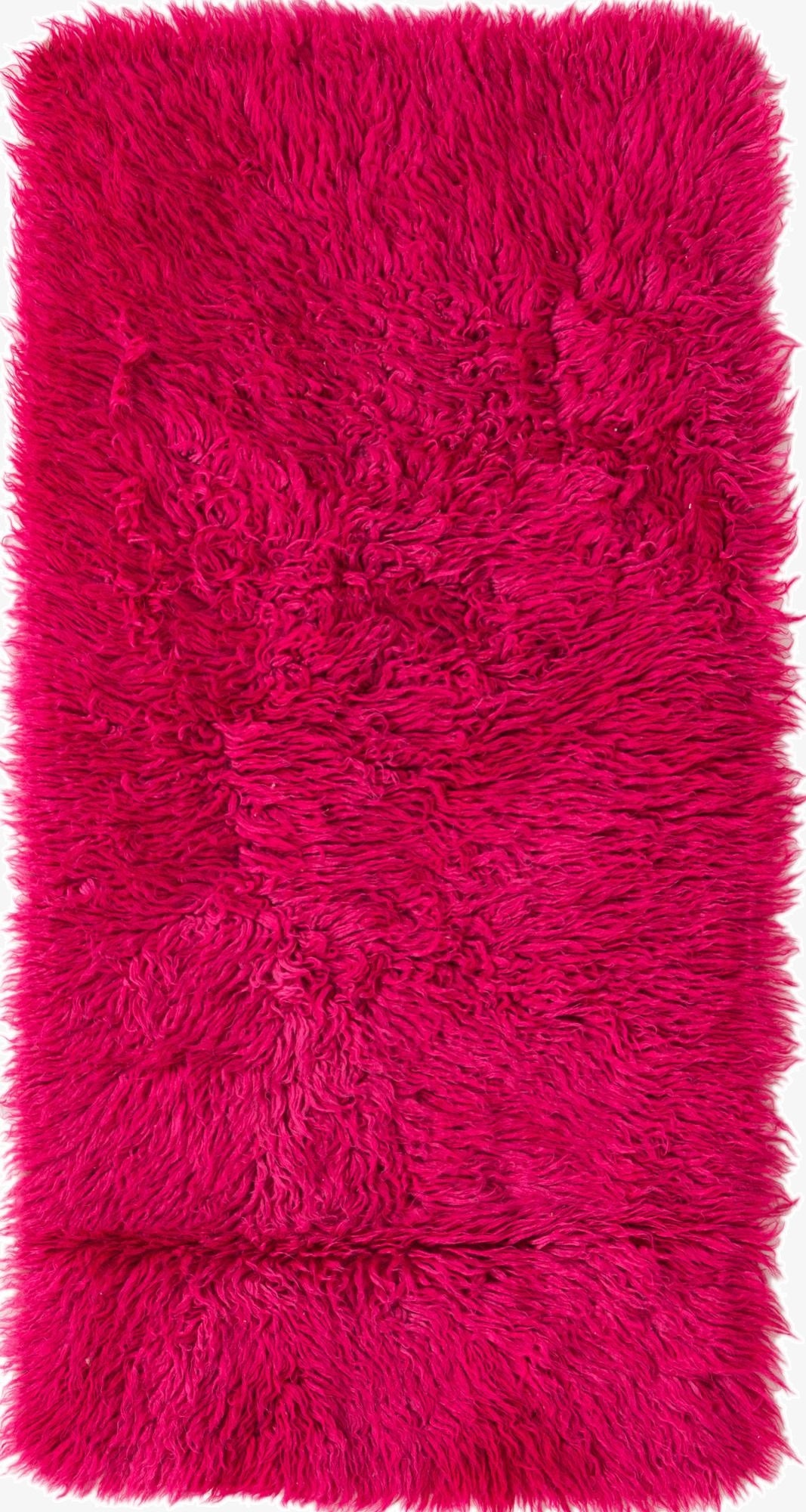  2' 5 x 4' 10  Hand Knotted Moroccan Wool Runner Rug